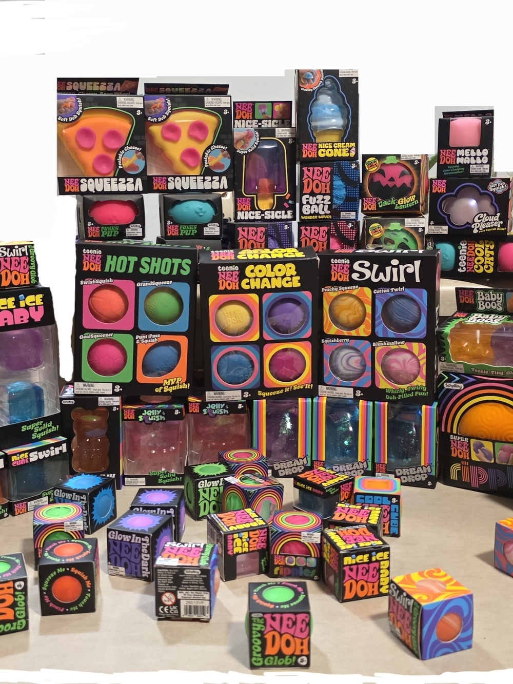 Needoh 3 Piece Mystery Bundle!!!